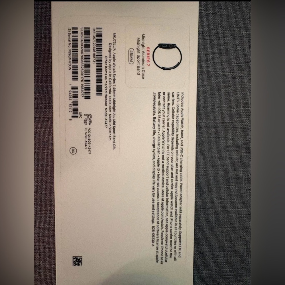 Apple Watch Series 7 w/ accessories - Picture 3 of 8